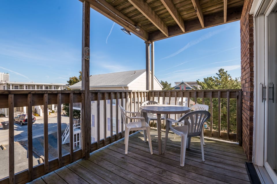 North facing Deck