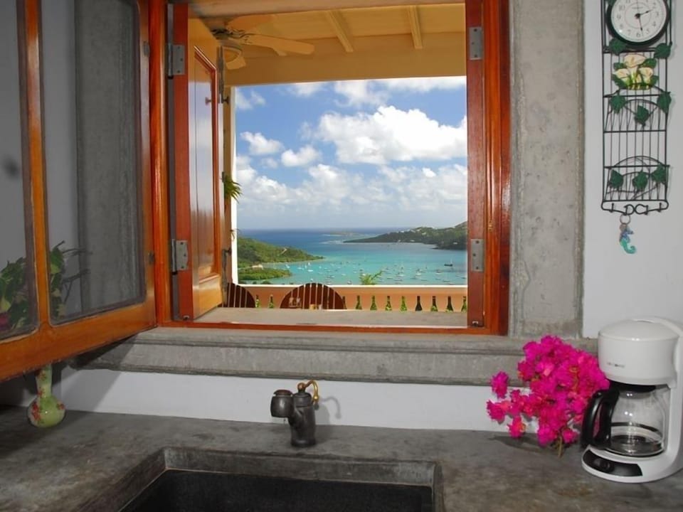 No problem doing dishes with a view like this!