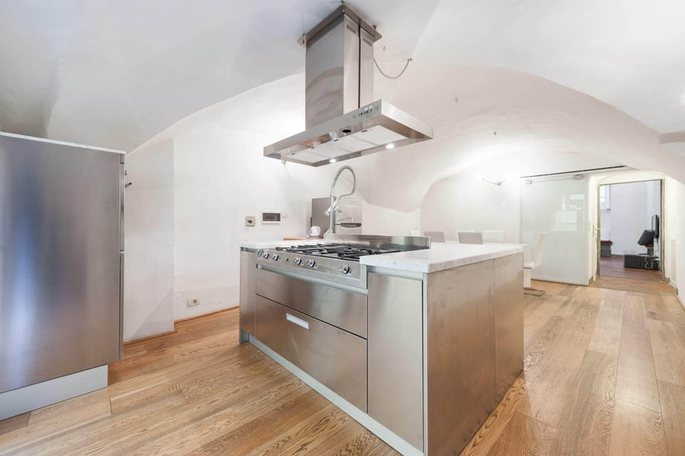 Apartment, 2 Bedrooms | Private kitchen | Full-size fridge, microwave, oven, stovetop