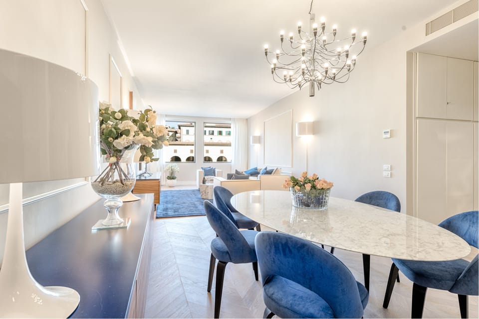 Luxury Condo, 3 Bedrooms | Living room | Flat-screen TV
