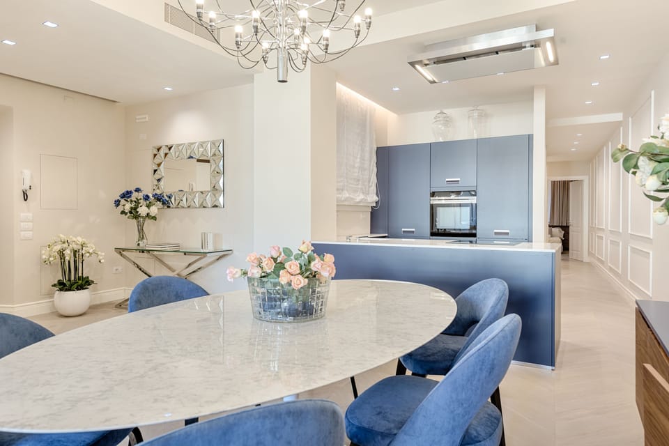 Luxury Condo, 3 Bedrooms | Living area | Flat-screen TV