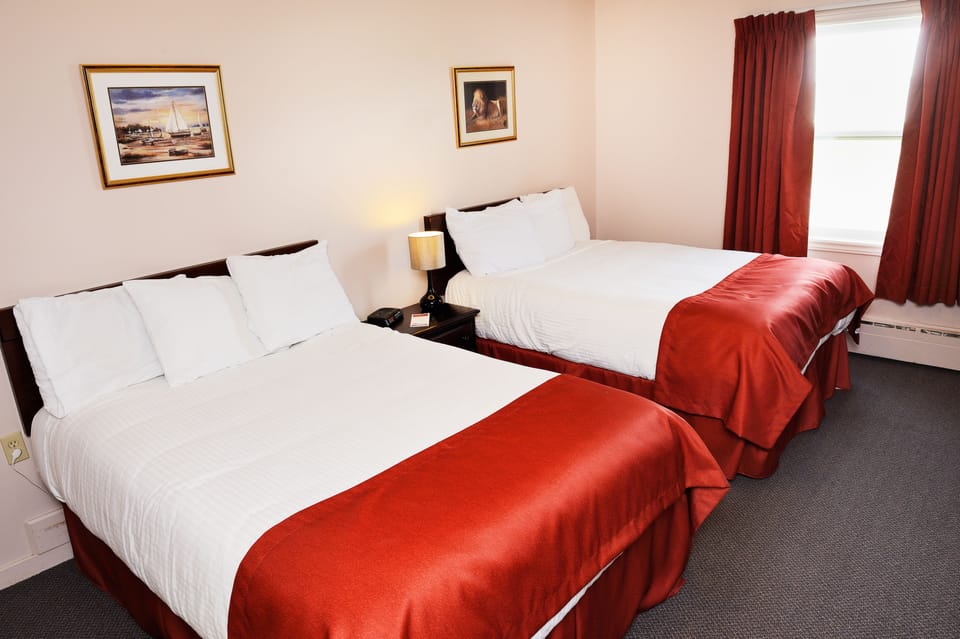 Standard Room, 2 Double Beds | In-room safe, individually decorated, individually furnished, desk