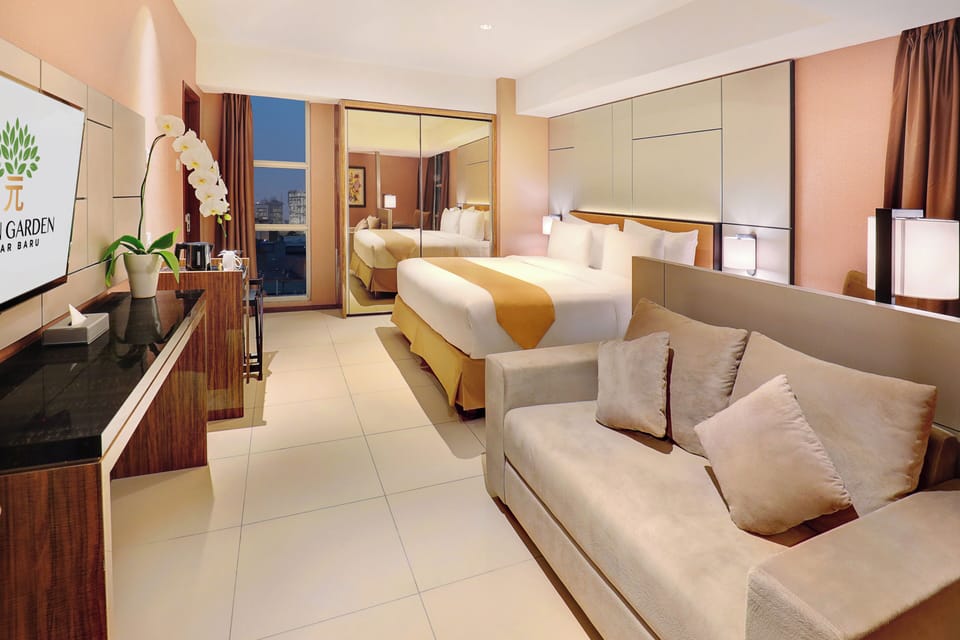 1 bedroom, minibar, in-room safe, individually furnished