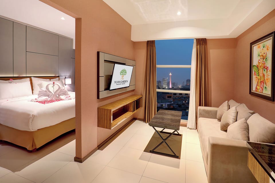 1 bedroom, minibar, in-room safe, individually furnished