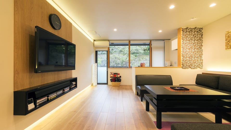 Private Vacation Home | Living area | Flat-screen TV, DVD player