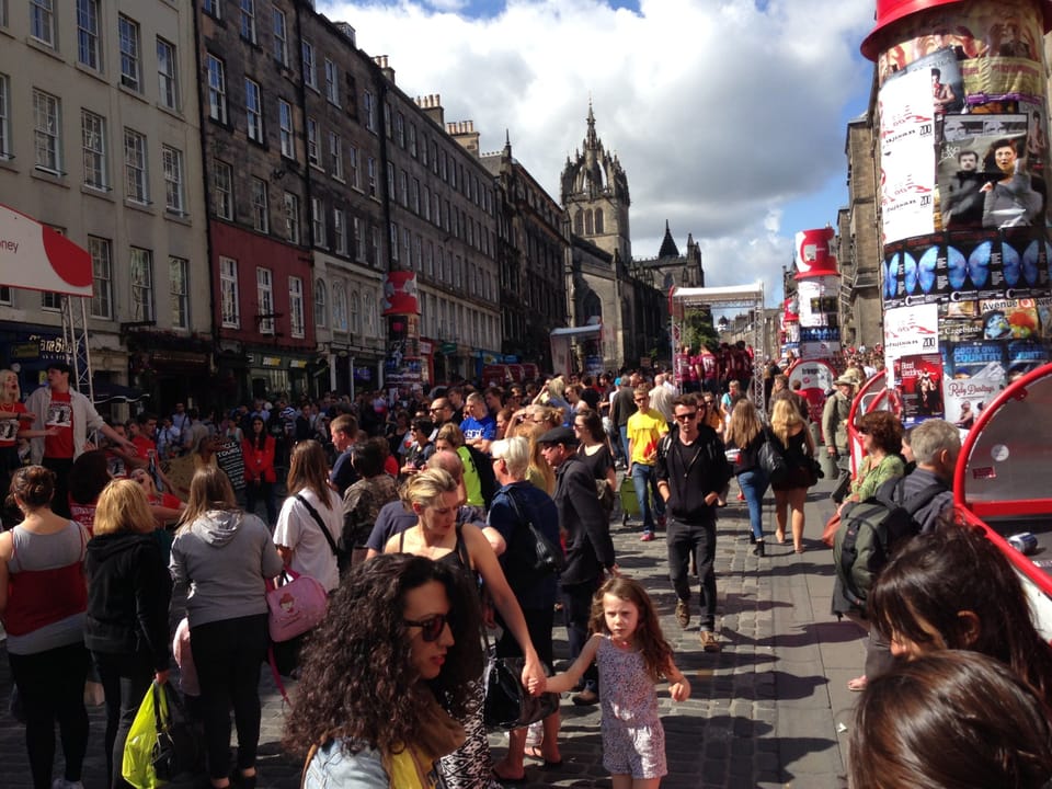 Street Theatre at the Edinburgh Fringe
