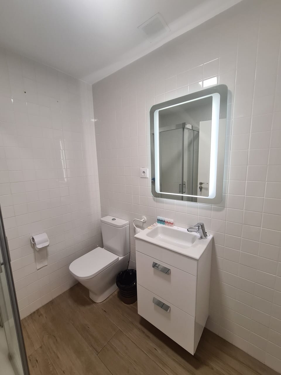 Free toiletries, hair dryer, towels, soap