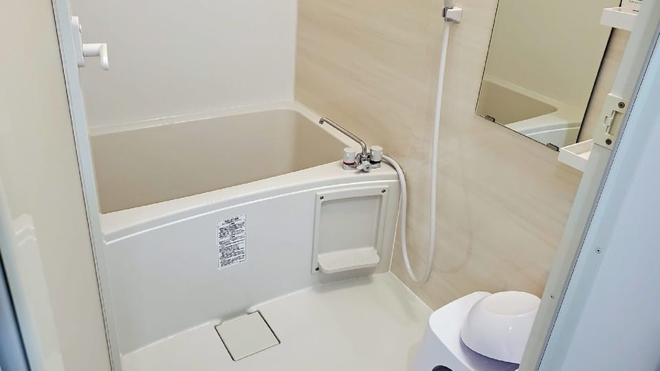 Free toiletries, hair dryer, bidet