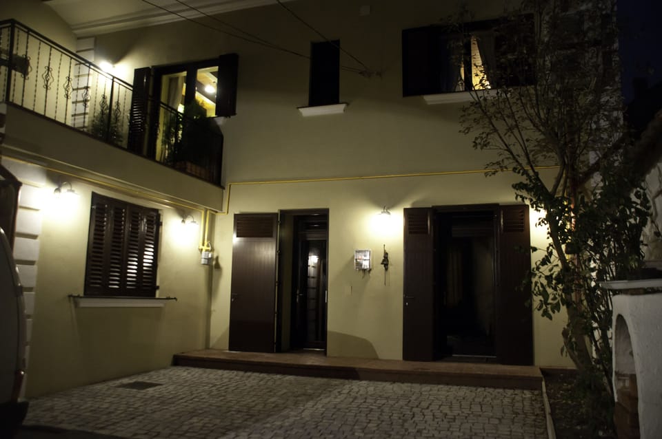 Front of property - evening/night