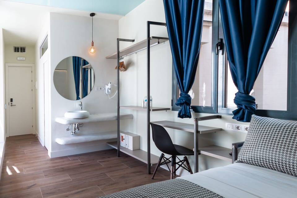 Double Room, Terrace, City View | In-room safe, soundproofing, free WiFi, bed sheets