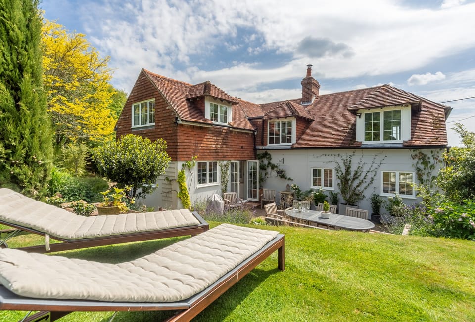 The stunning gardens at Cherry Cottage are truly beautiful