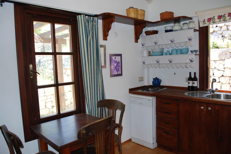 Panoramic House, Sea View | Private kitchen | Fridge, stovetop, dishwasher, coffee/tea maker