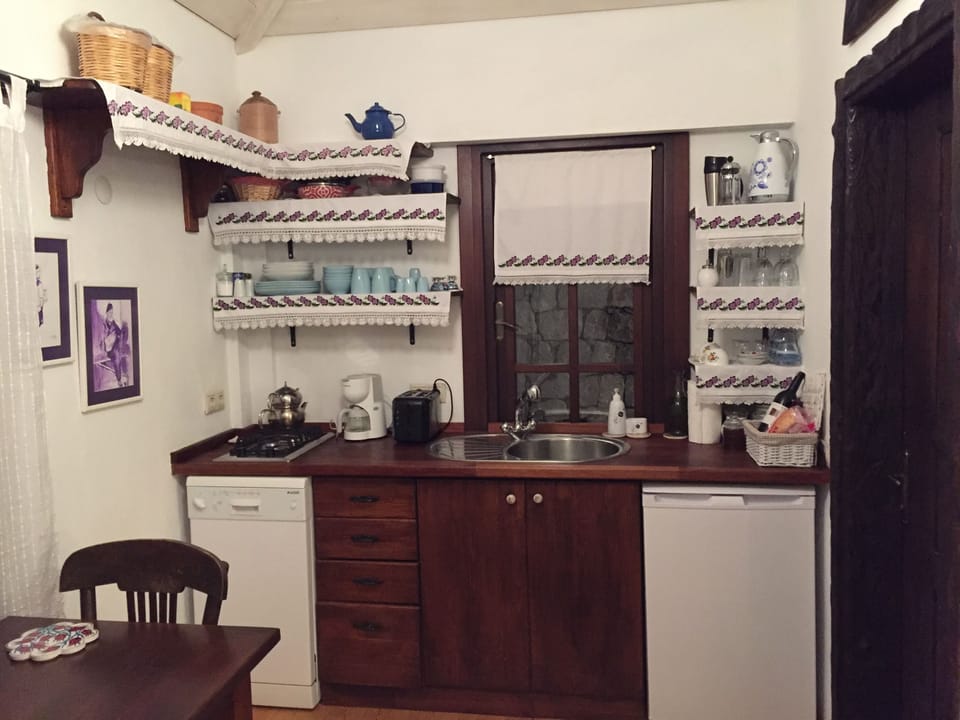 Panoramic House, Sea View | Private kitchen | Fridge, stovetop, dishwasher, coffee/tea maker
