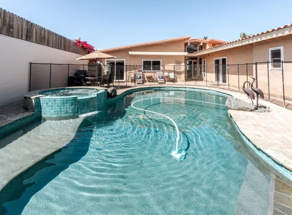 Pool outside Casita