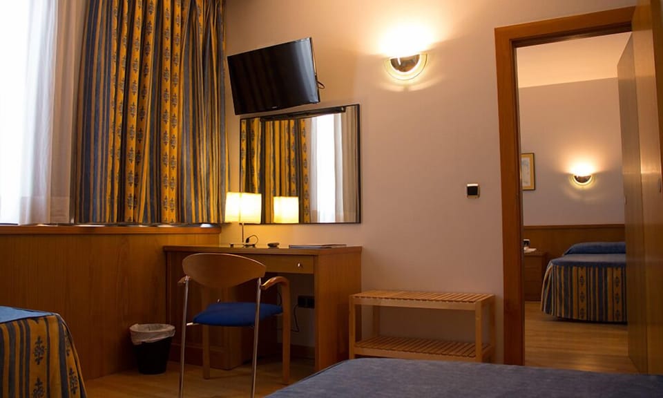 In-room safe, desk, laptop workspace, blackout drapes