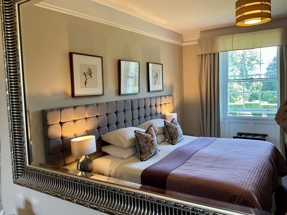 Luxury Double or Twin Room | Premium bedding, blackout drapes, iron/ironing board, free WiFi