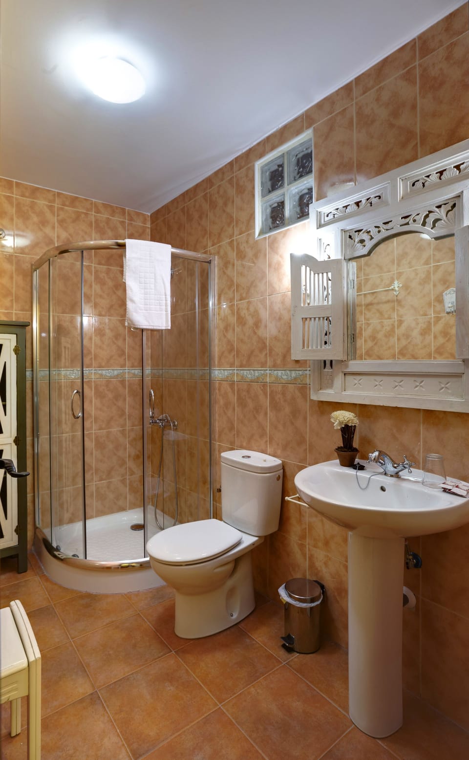Apartment, Mountain View | Bathroom | Shower, free toiletries, hair dryer, towels