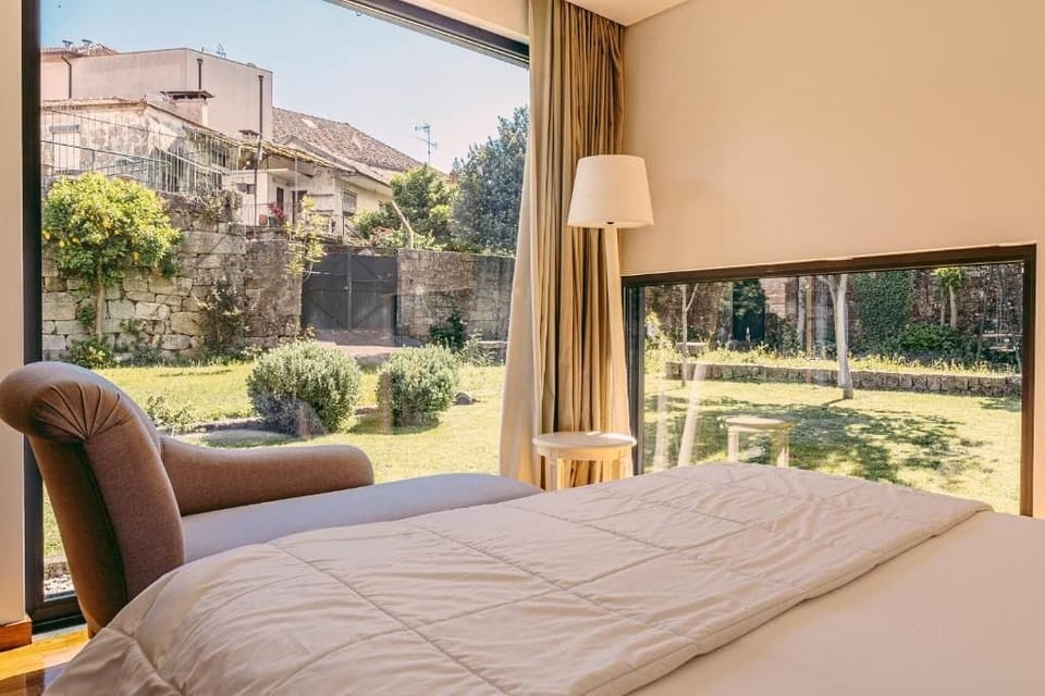 Double Room, Garden View | Desk, soundproofing, rollaway beds, bed sheets