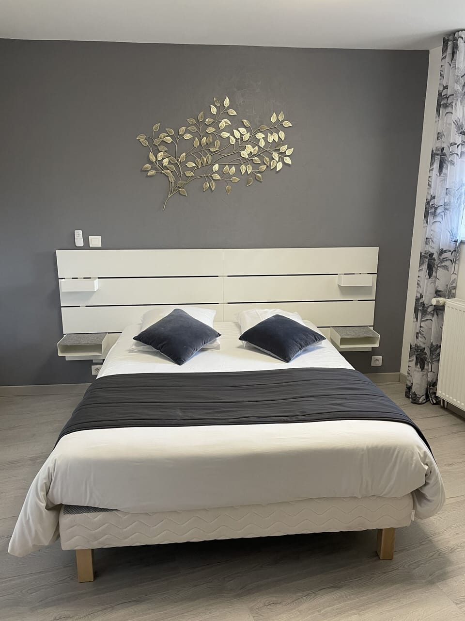 Double Room | Soundproofing, free cribs/infant beds, free WiFi, bed sheets