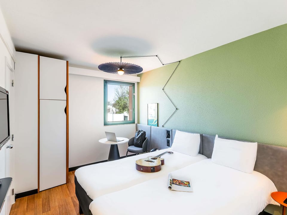 Room, 2 Twin Beds | In-room safe, desk, iron/ironing board, free WiFi