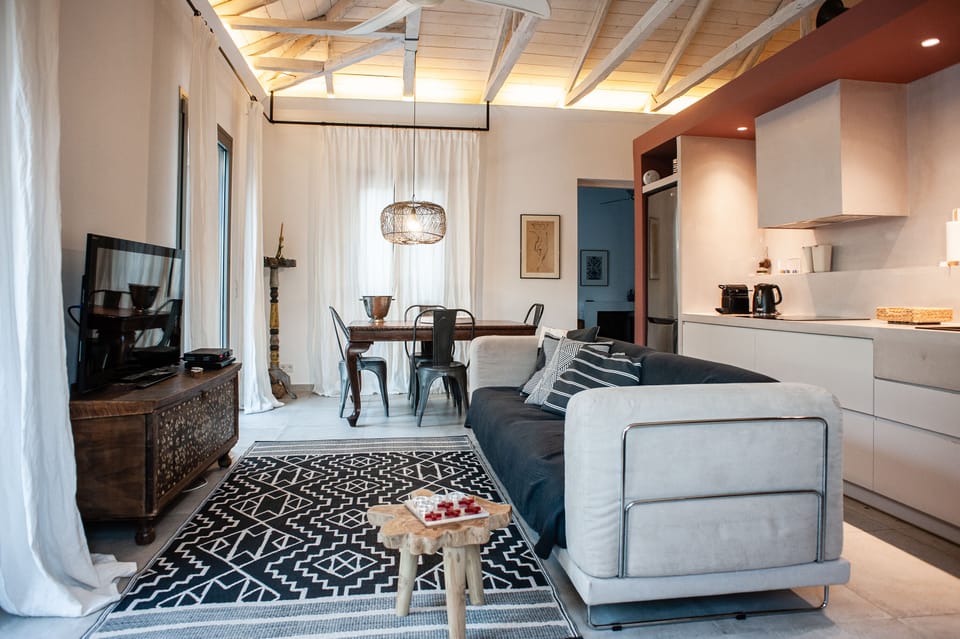 Your charming living room in your own villa