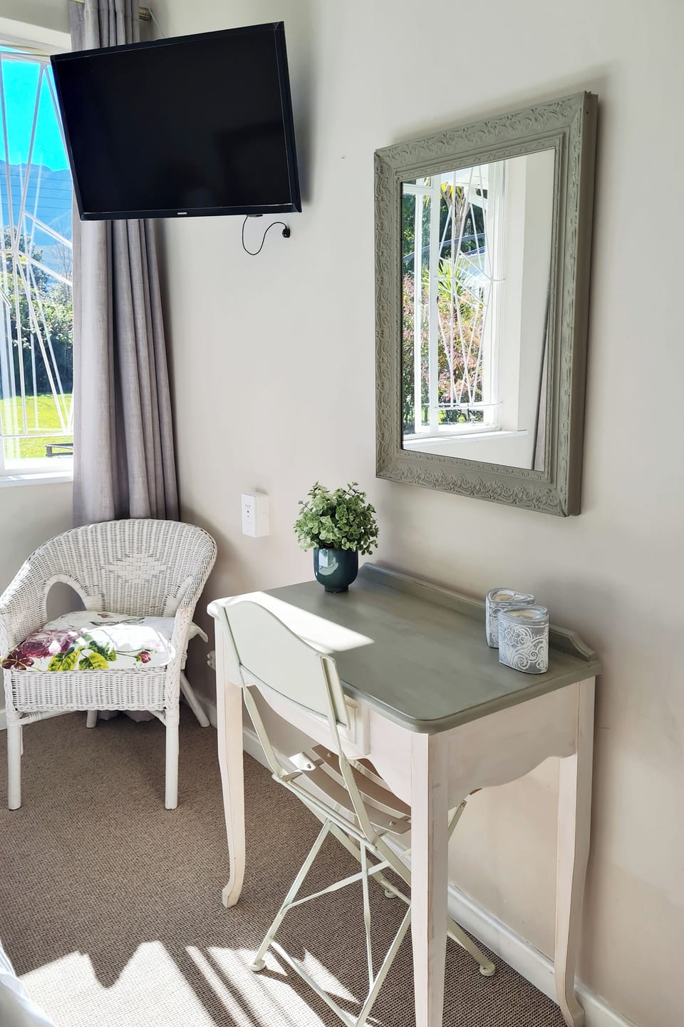 Basic Double Room, 1 Bedroom, Garden View | Premium bedding, desk, laptop workspace, soundproofing