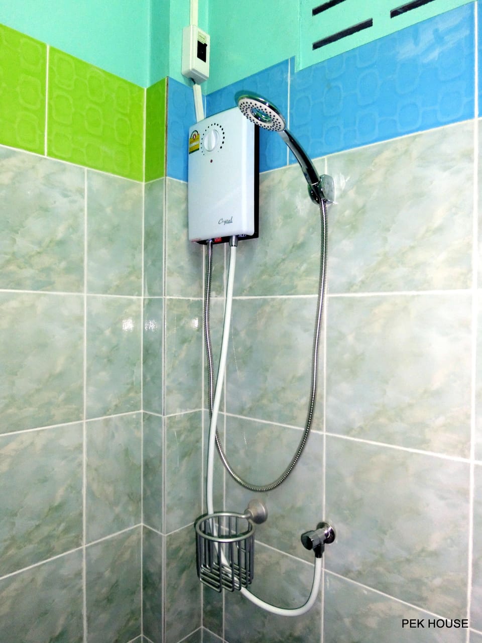Shower, towels