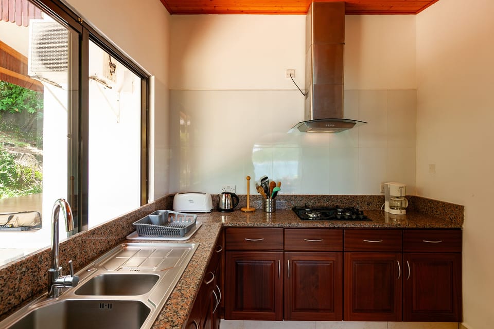 Premium Villa | Private kitchen | Fridge, electric kettle