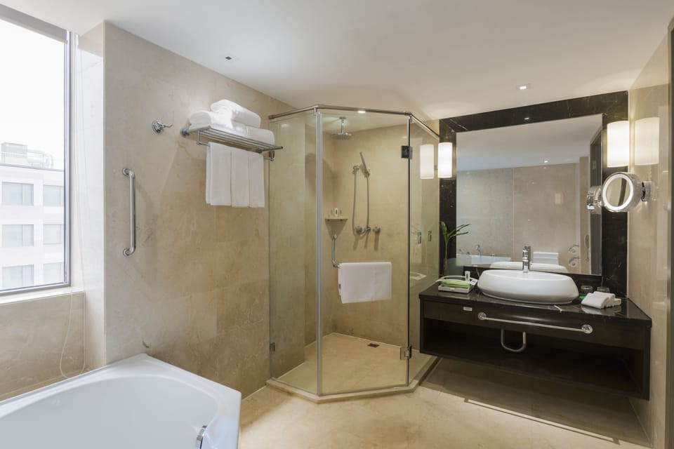 Minibar, in-room safe, desk, blackout drapes