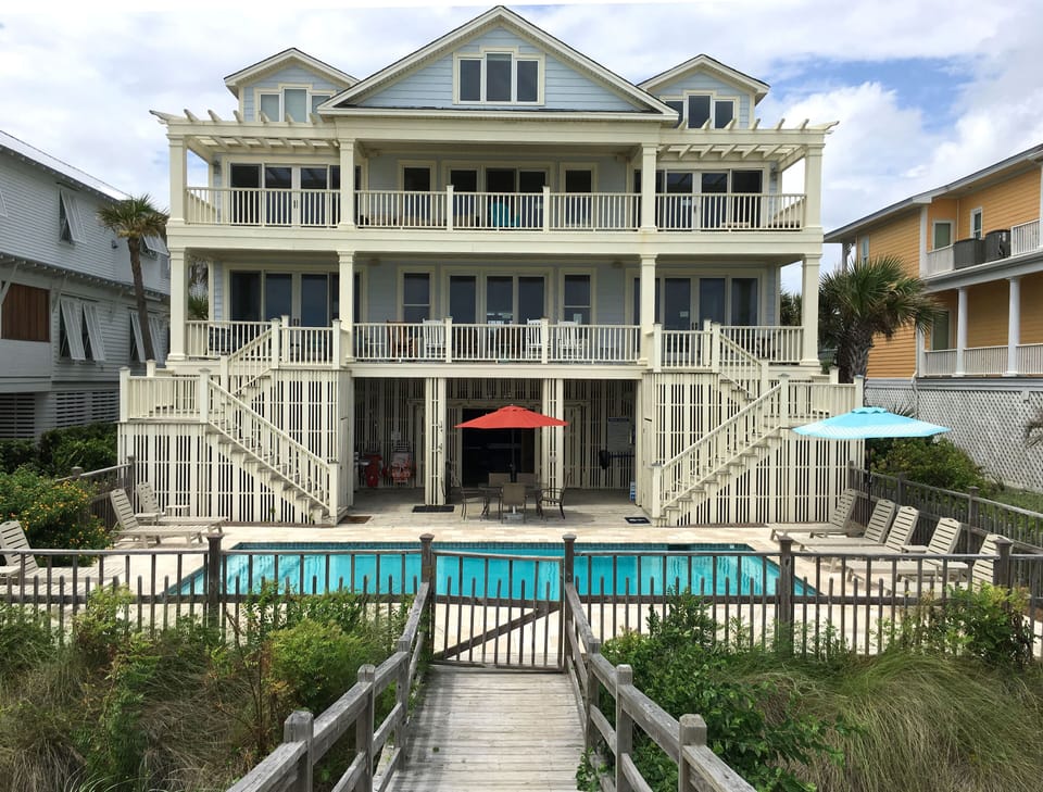 Ocean Facing View of House