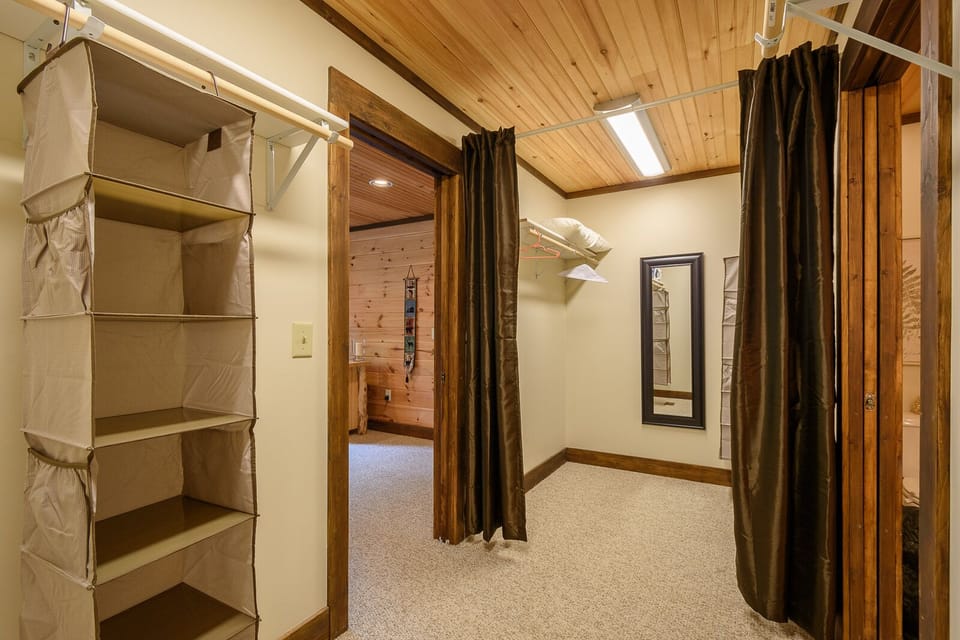 Large Closet Adjoining Master Bedroom