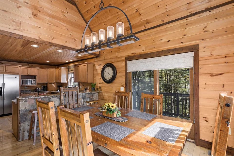 Kitchen and Dining in the Open Layout