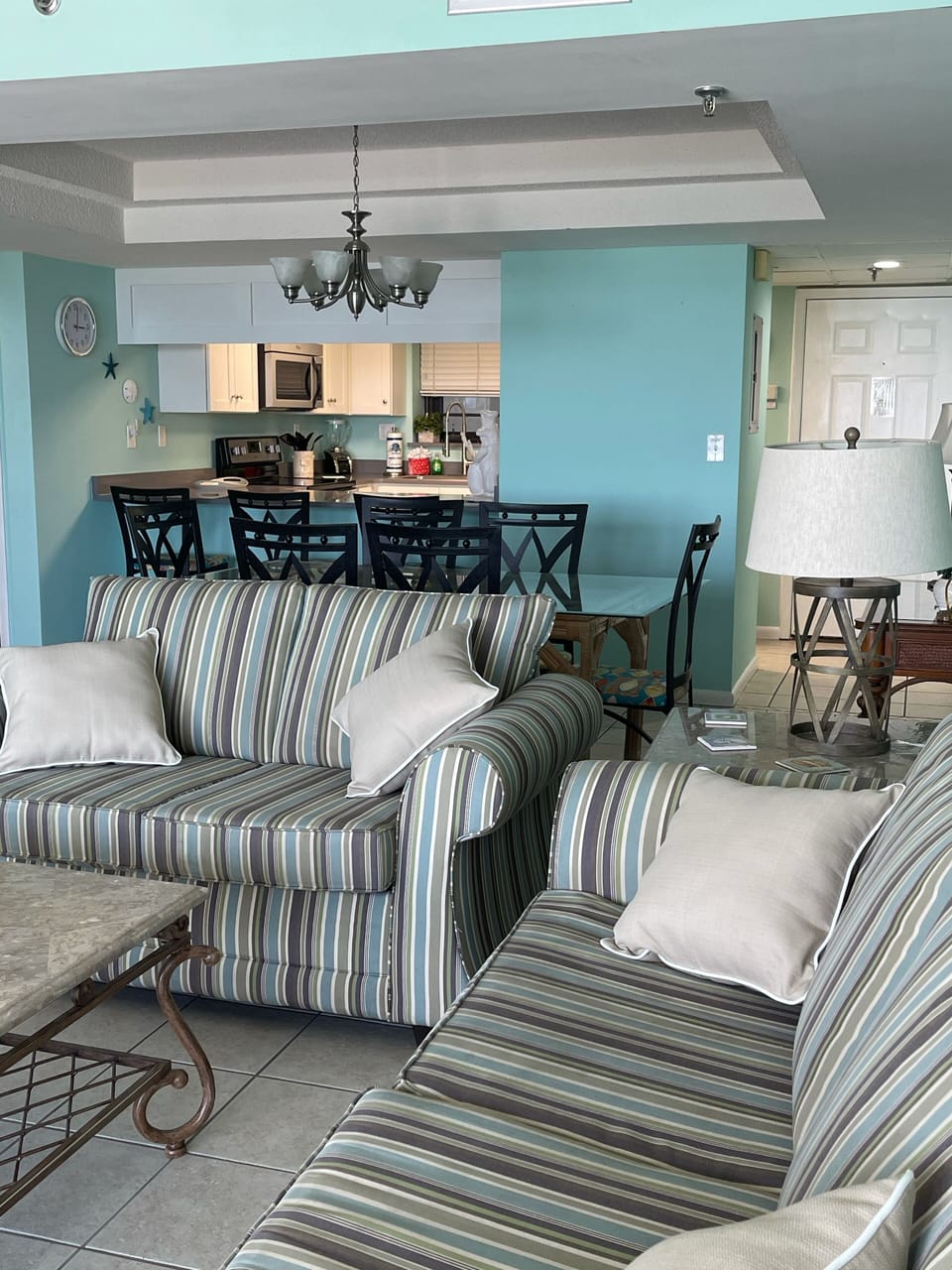 Den dining and kitchen 