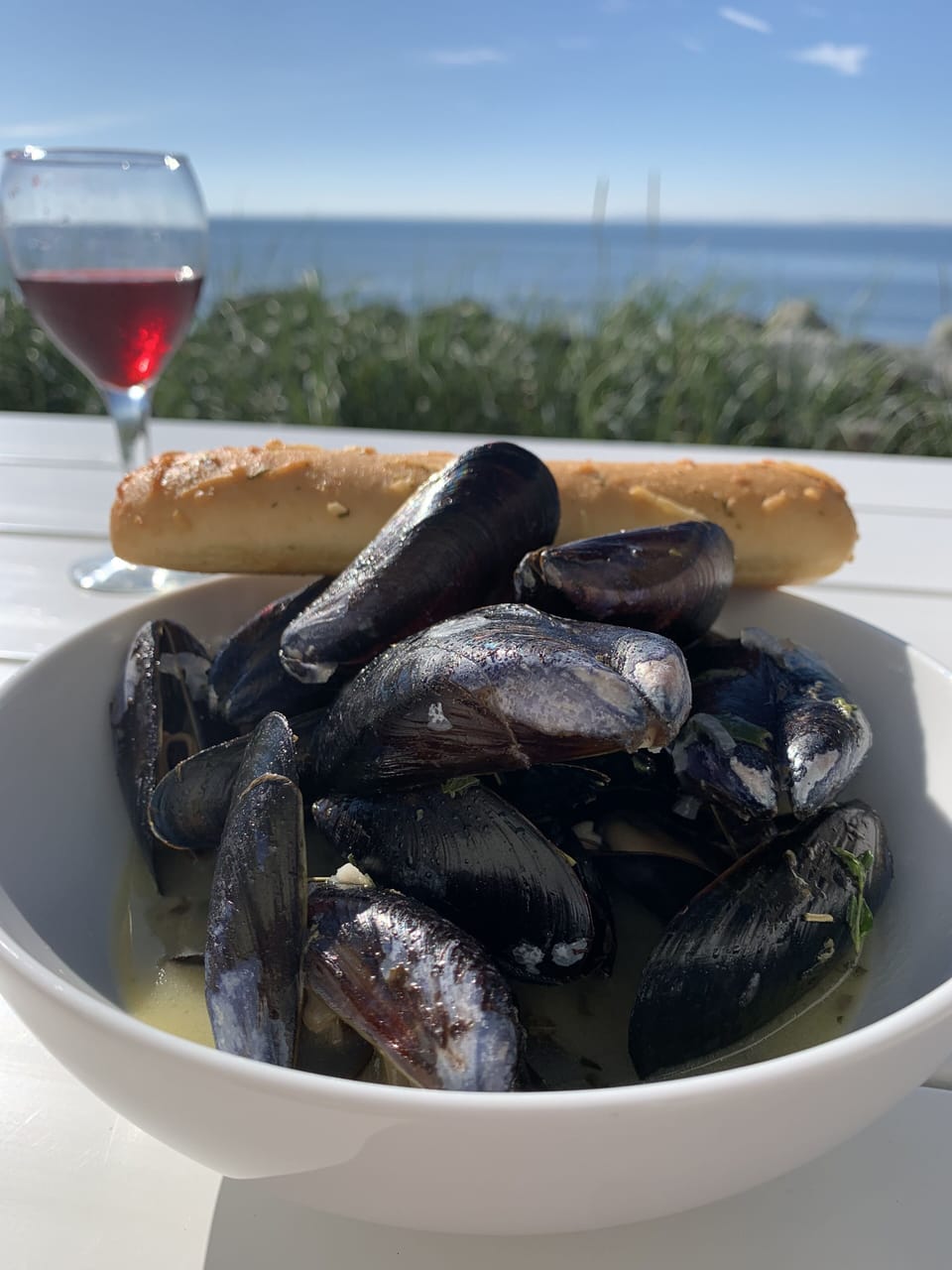 Famous Penn Cove mussels harvested in Coupeville just 12 minutes away.
