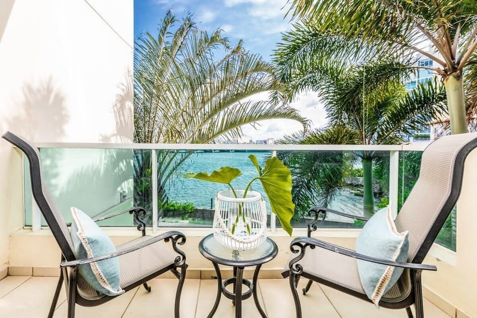 Stunning views from balcony