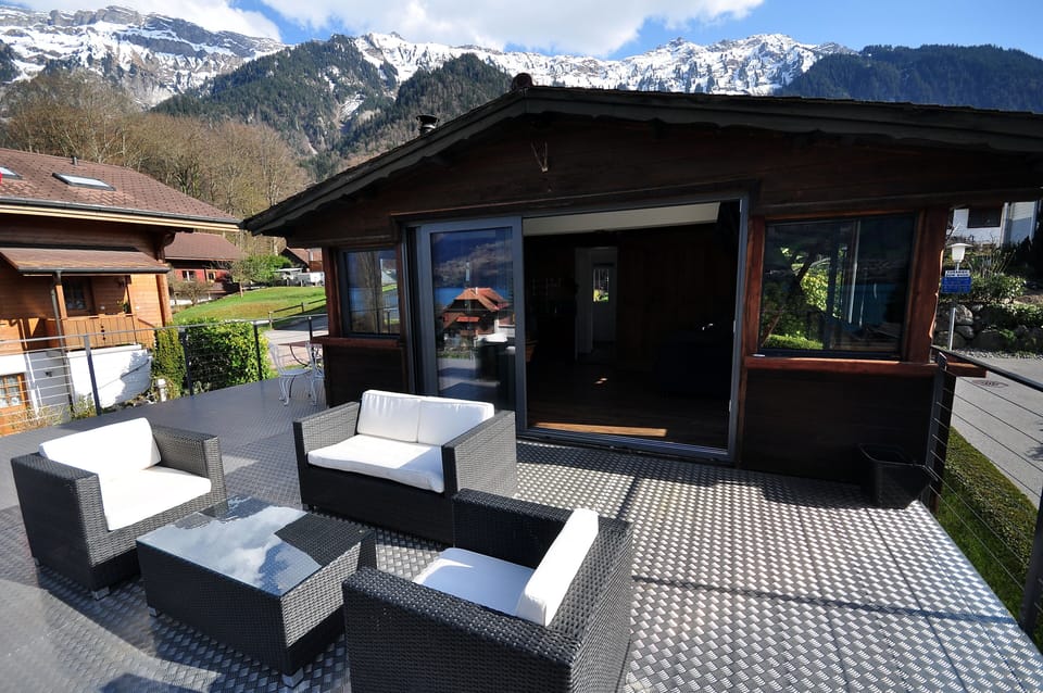 Spacious balcony