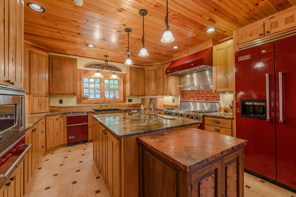 Kitchen equipped with Preparation and Serving essentials