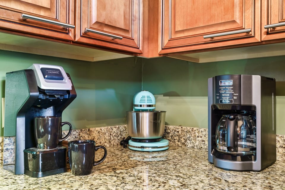 Keurig and Standard Coffee makers