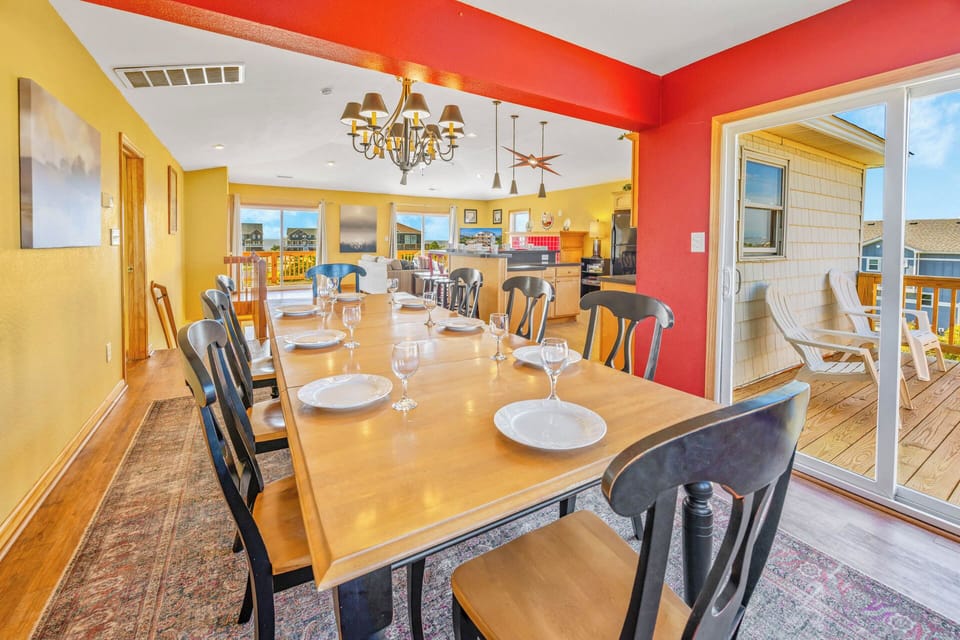 Surf or Sound Realty - 727 - Knights in Salvo - Dining Area -3