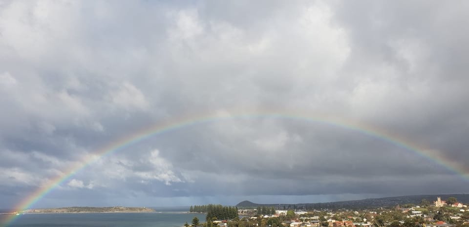 Winter rainbows galore