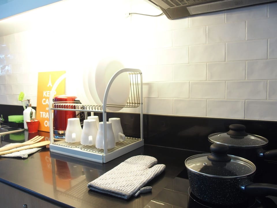Quiet cooking c/o our induction cooker 