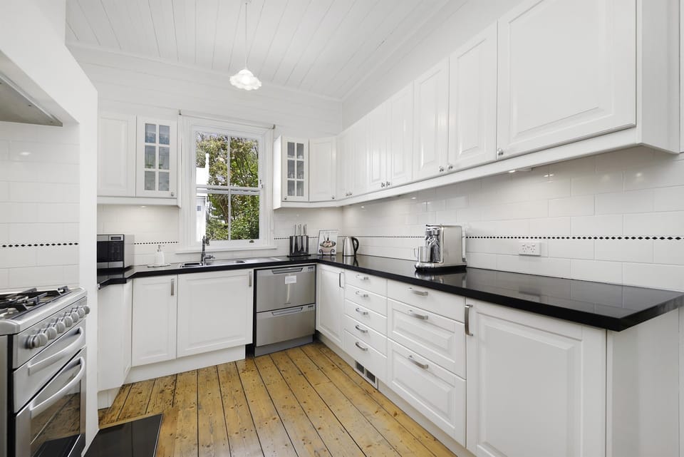 Toast or something more elaborate? The kitchen is stocked with everything you need.