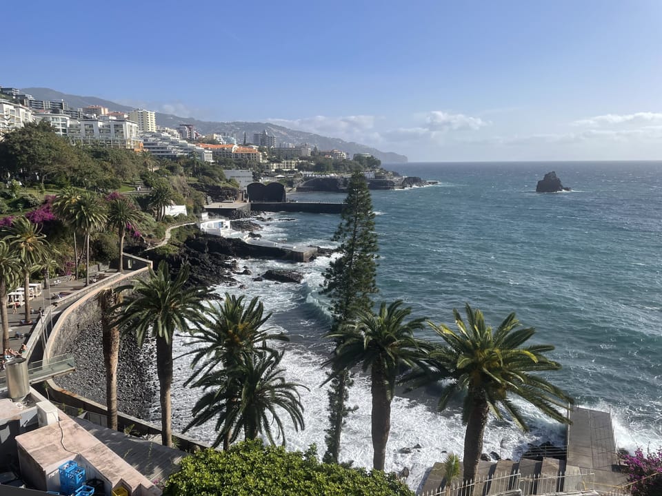 Funchal coast promenade