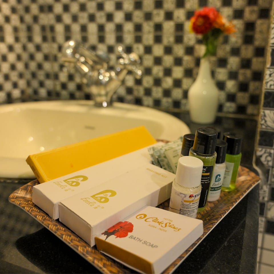 Presidential Suite, 1 King Bed, Lake View | Bathroom | Shower, free toiletries, hair dryer, towels