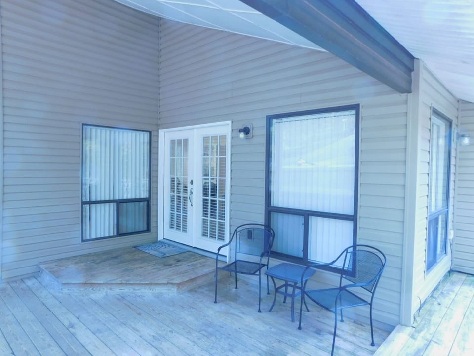 Welcome!  Front Door Covered Patio