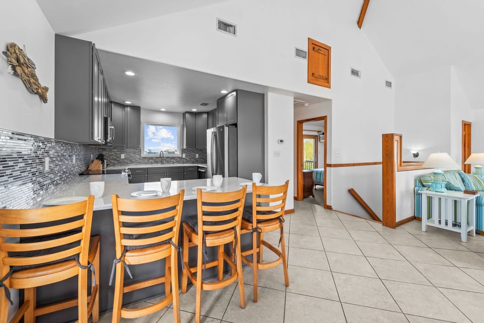 Surf or Sound Realty - 202 - Life's a Beach - Kitchen -2