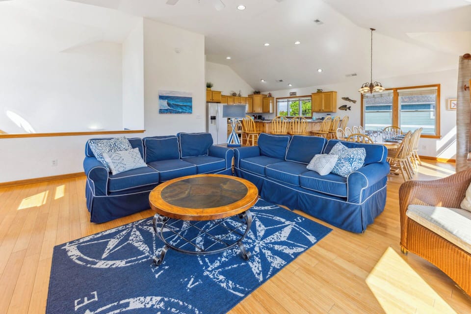 Surf or Sound Realty - 448 - Coaches Cove - Great Room -5