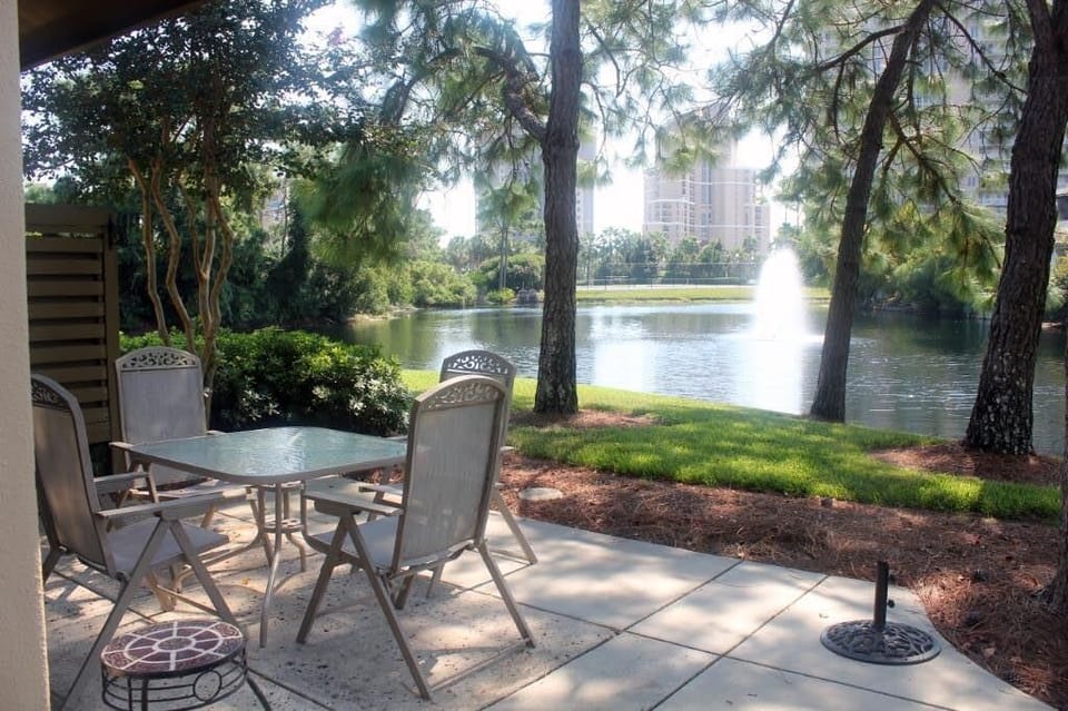 View from patio