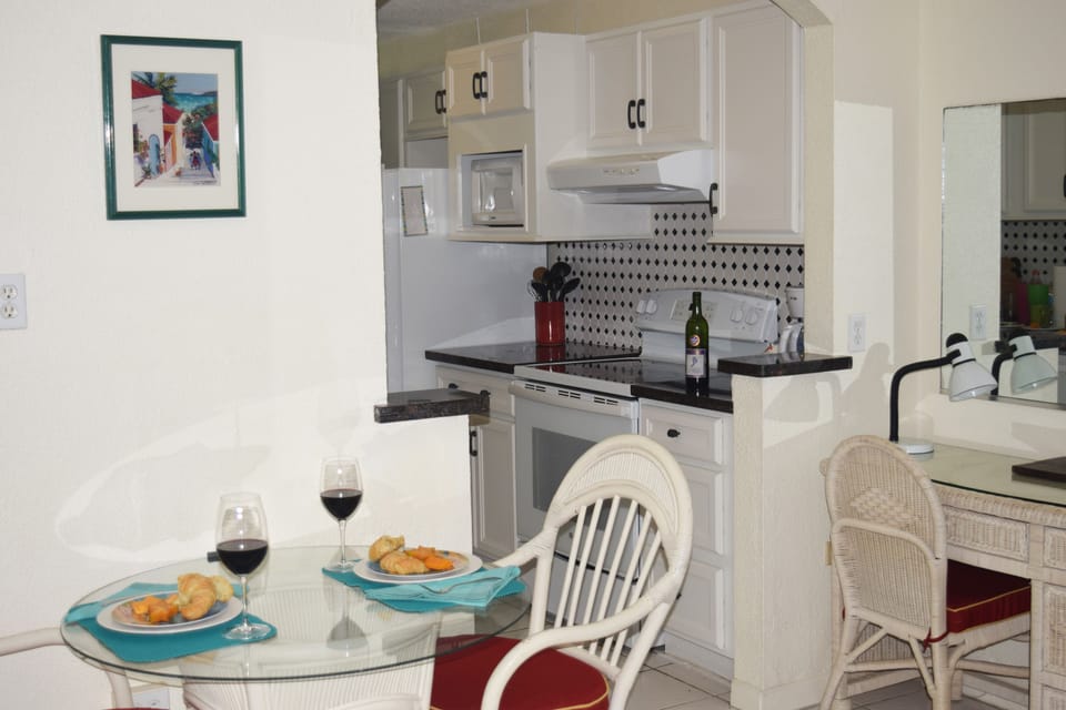 The dining area for more formal occasions. 