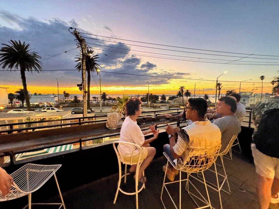 Nearby Esplanade Hotel waterfront in St Kilda